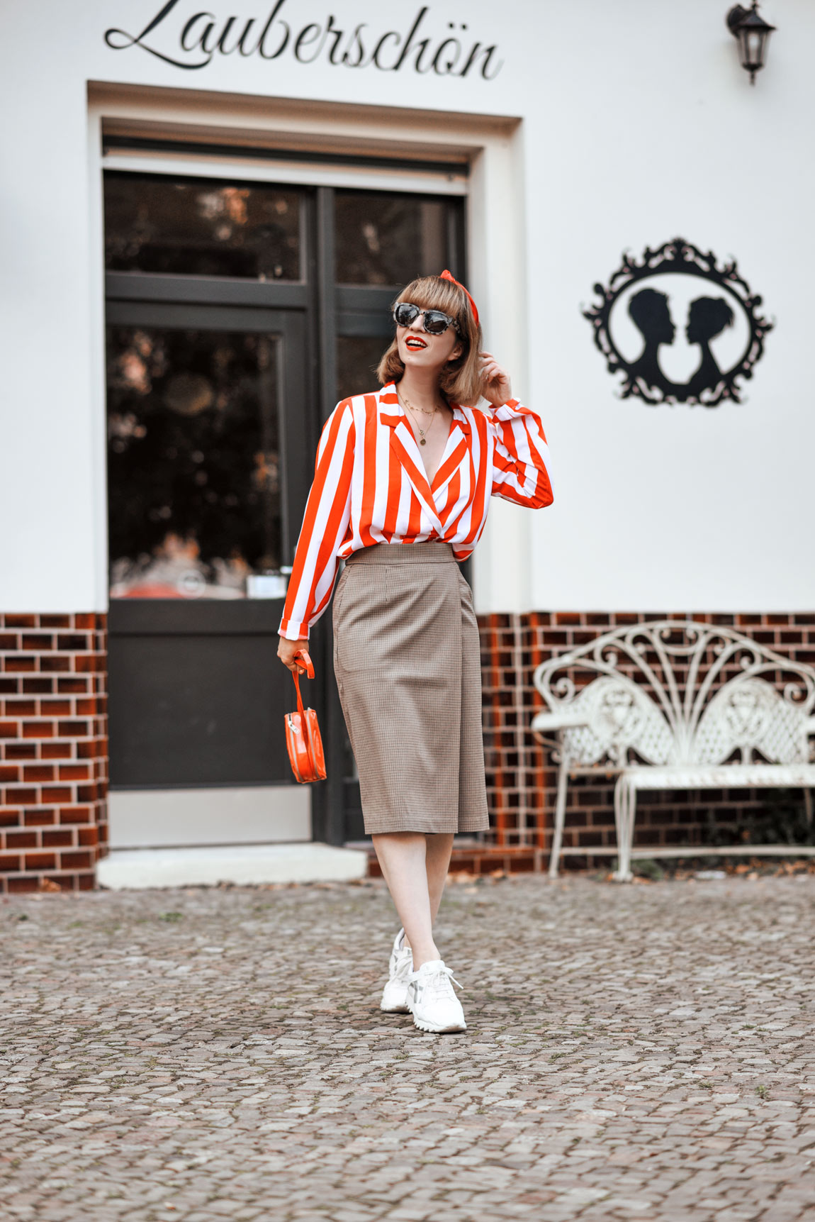 tipps, gegen, hitze, gestreifter, blazer, berlin, outfit, streetstyle, retro, fashionblogger, modeblogger, blog, monki