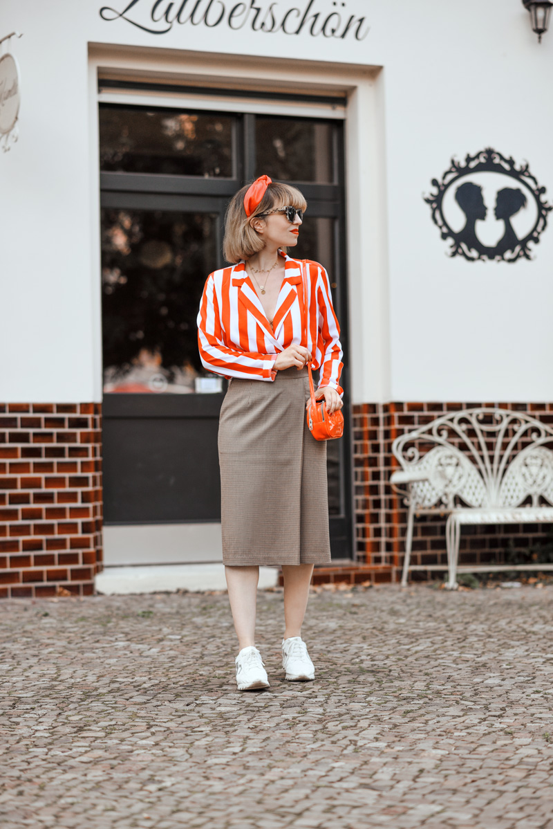 tipps, gegen, hitze, gestreifter, blazer, berlin, outfit, streetstyle, retro, fashionblogger, modeblogger, blog, monki