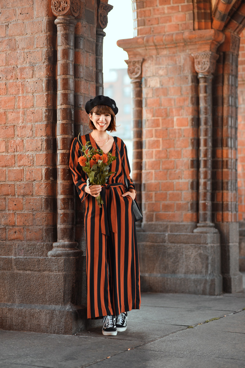 herbst, outfit, berlin, look, monki, overall, orange, streetstyle, fashionblogger, modeblogger, jumpsuit