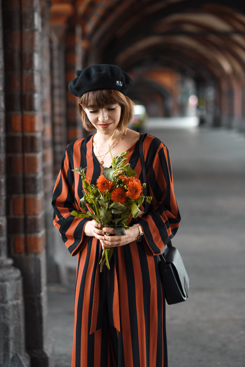 herbst, outfit, berlin, look, monki, overall, orange, streetstyle, fashionblogger, modeblogger, jumpsuit