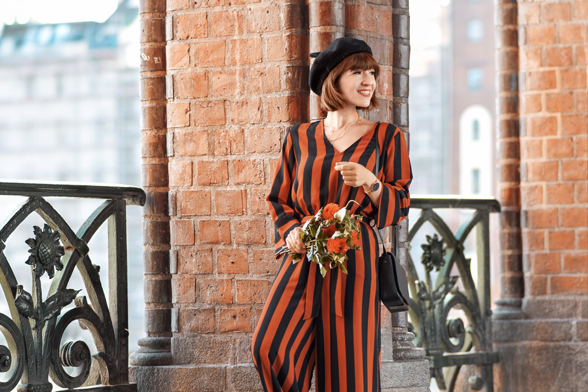herbst, outfit, berlin, look, monki, overall, orange, streetstyle, fashionblogger, modeblogger, jumpsuit