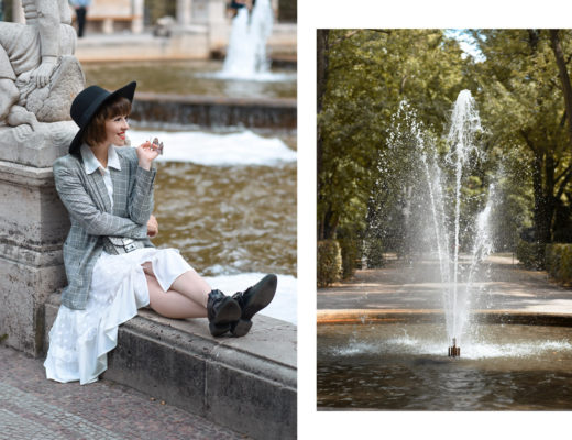 weisses, kleid, berlin, romantisch, maerchenbrunnen, fashionblog, modeblogger, outfit, herbst, inspiration, retro, feminin