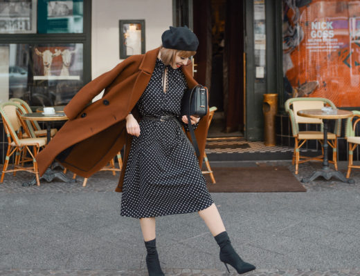 diversity, berlin, paris, outfit, french, parisienne, punkte, kleid, winter, streetstyle, modeblog, fashionblog, ootd, inspiration, cute, retro